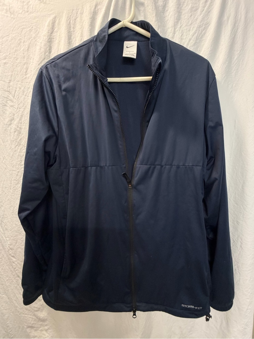 Nike Men’s Navy Lightweight Full-Zip Jacket